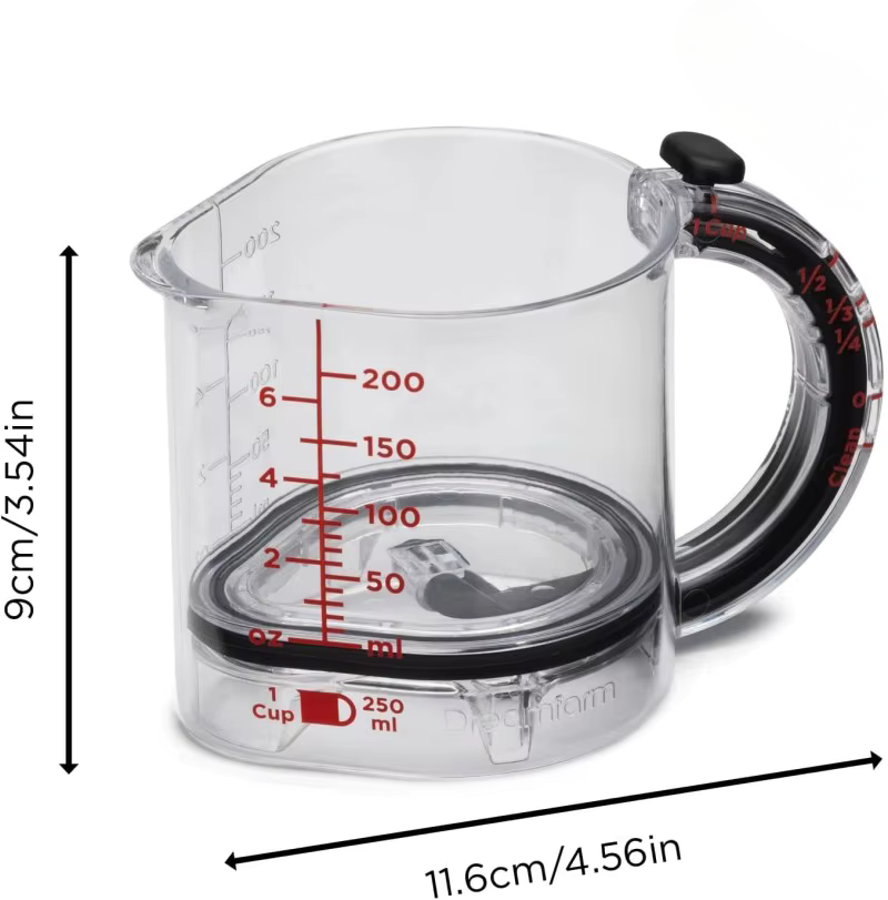 Verstellbarer Messbecher