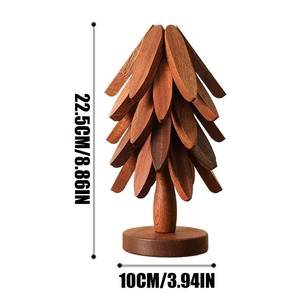 Tannenbaum-Untersetzer-Set